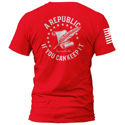 A Republic if you can keep it maga trump