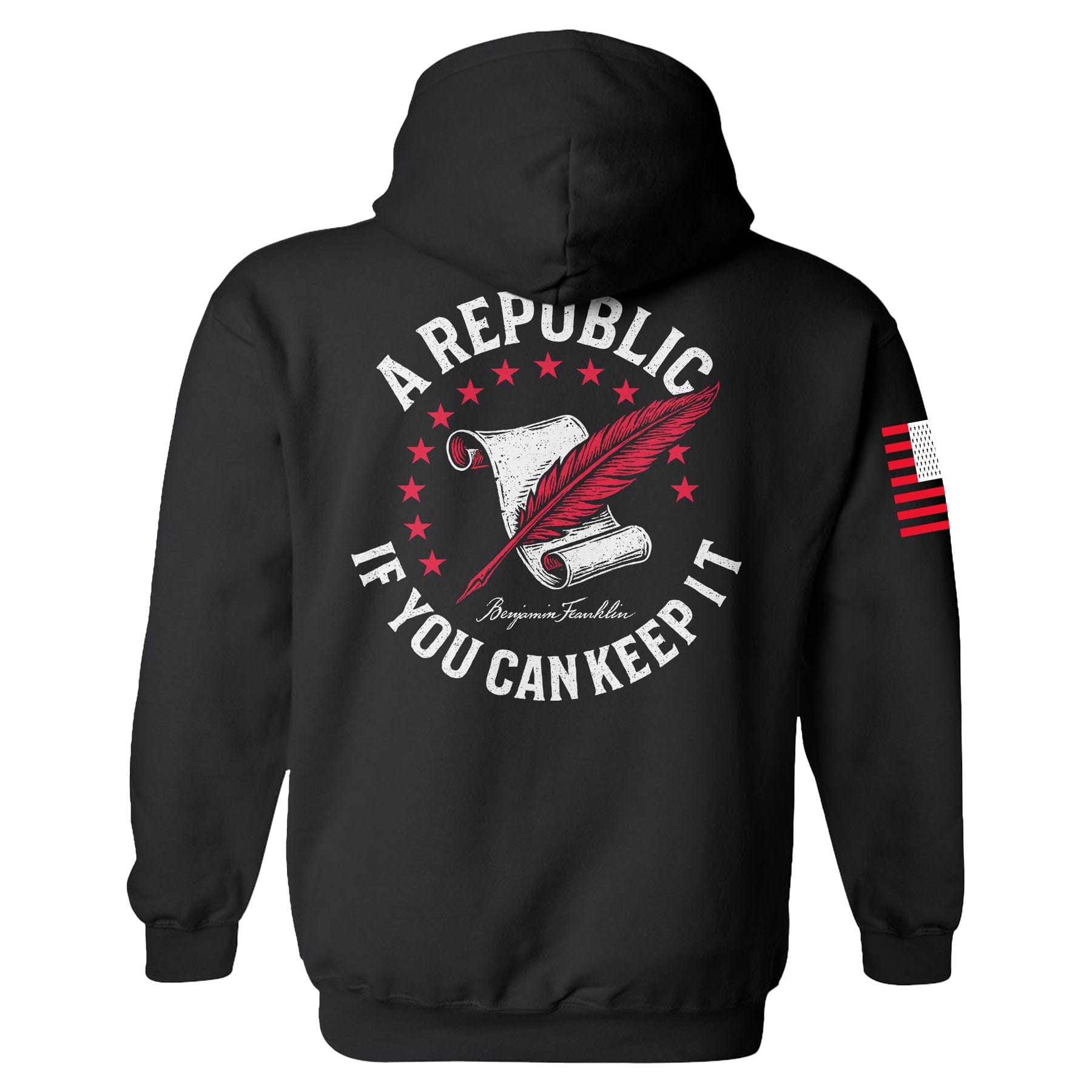 A Republic if you can keep it Hoodie maga trump