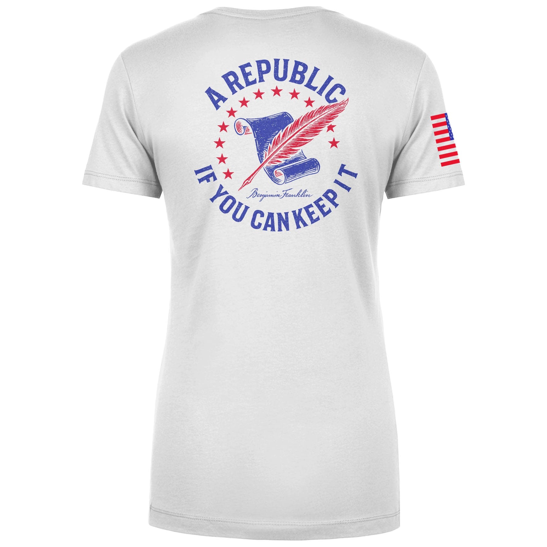 A Republic if you can keep it Ladies Tee maga trump