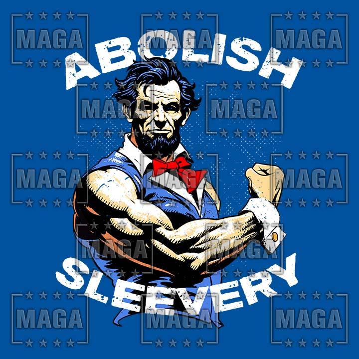 Abolish Sleevery Tank maga trump