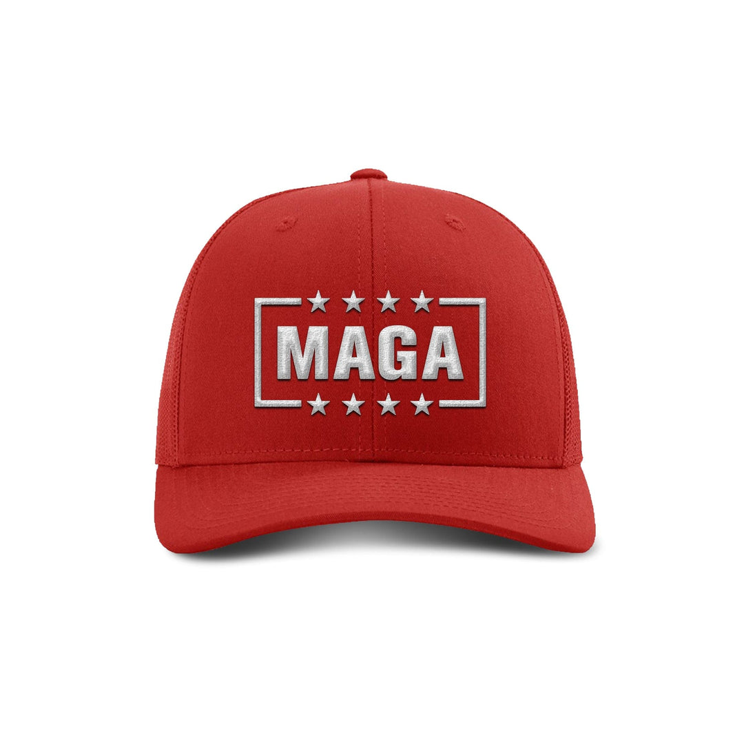 Adjustable Snapback Trucker Cap / Red MAGA Hat maga trump