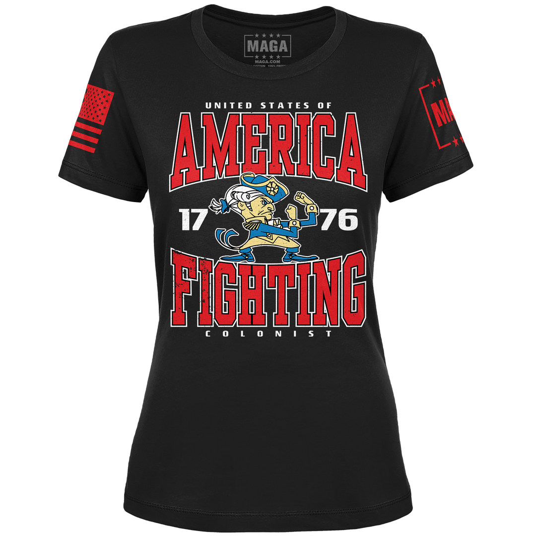 America Fighting Ladies Tee maga trump