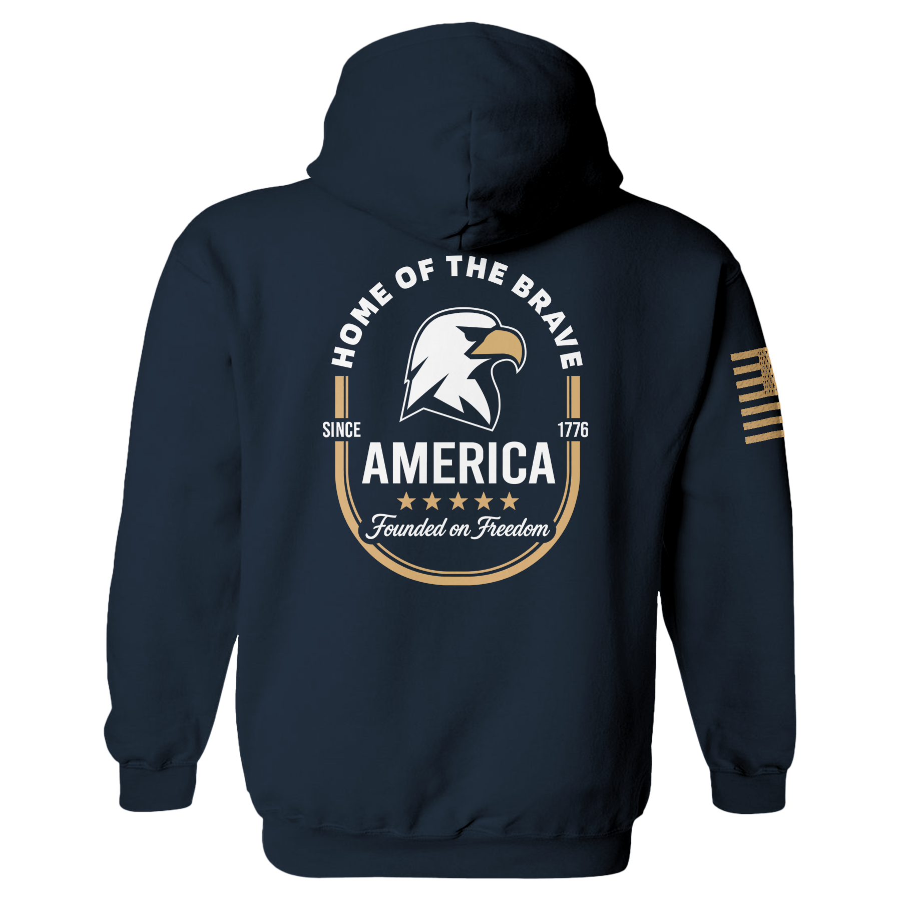 America Founded on Freedom Hoodie maga trump