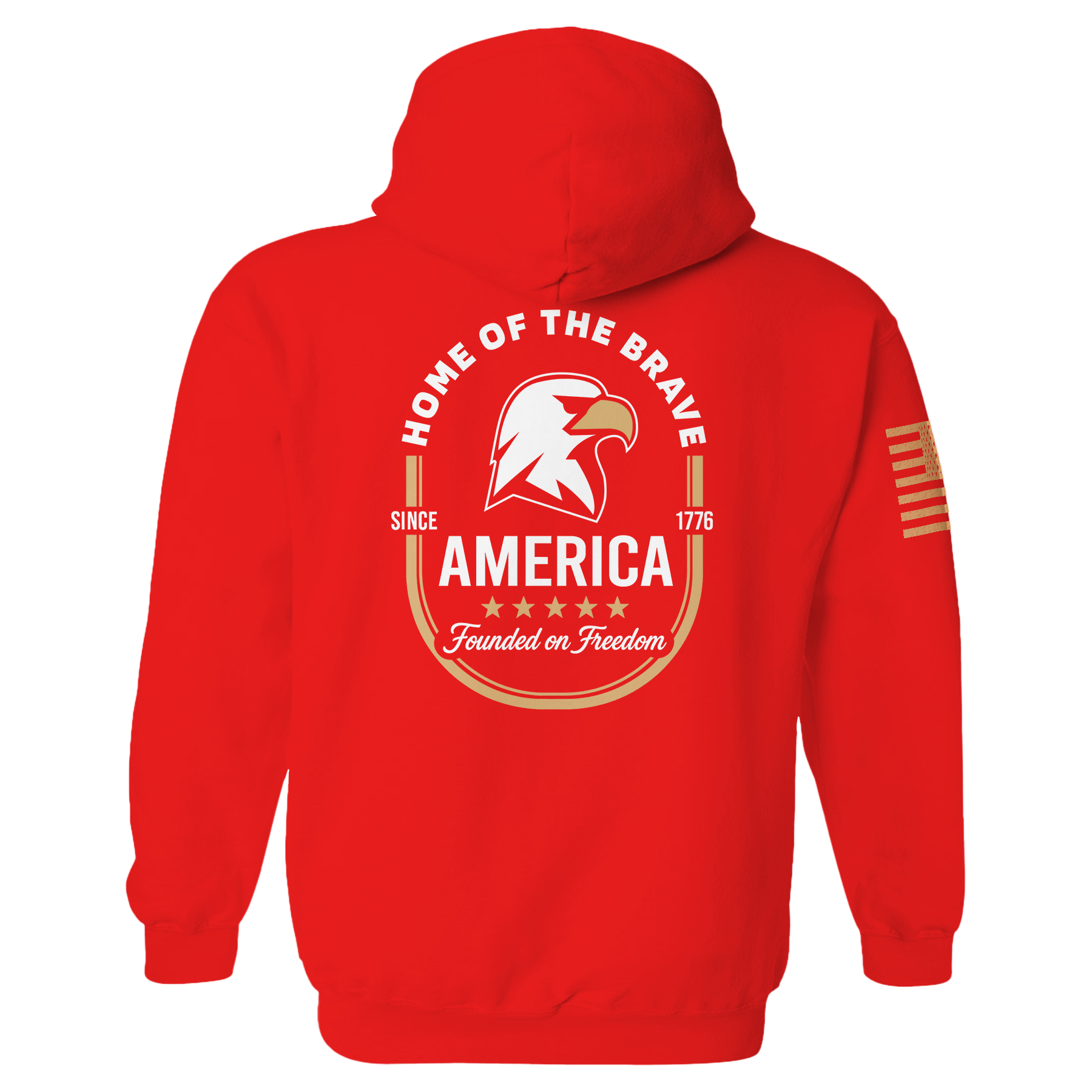 America Founded on Freedom Hoodie maga trump