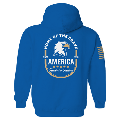 America Founded on Freedom Hoodie maga trump