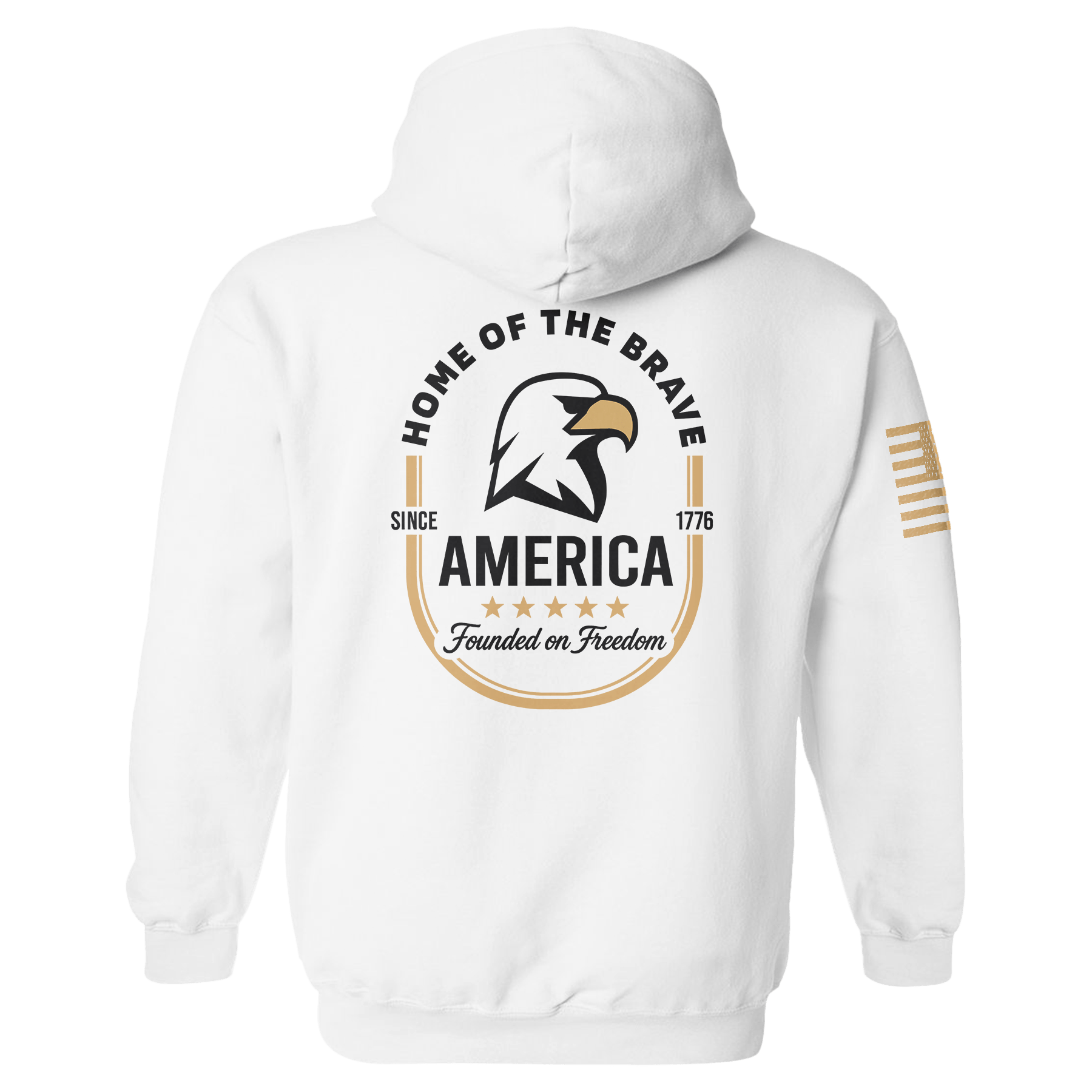 America Founded on Freedom Hoodie maga trump