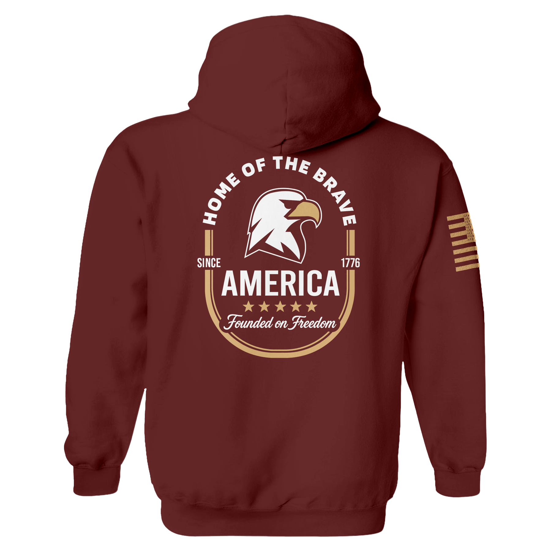 America Founded on Freedom Hoodie | Fall Edition maga trump