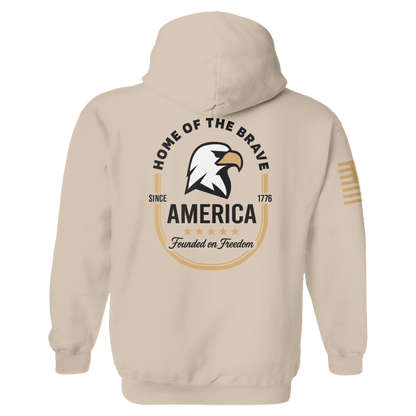 America Founded on Freedom Hoodie | Fall Edition maga trump