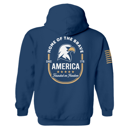 America Founded on Freedom Hoodie | Fall Edition maga trump