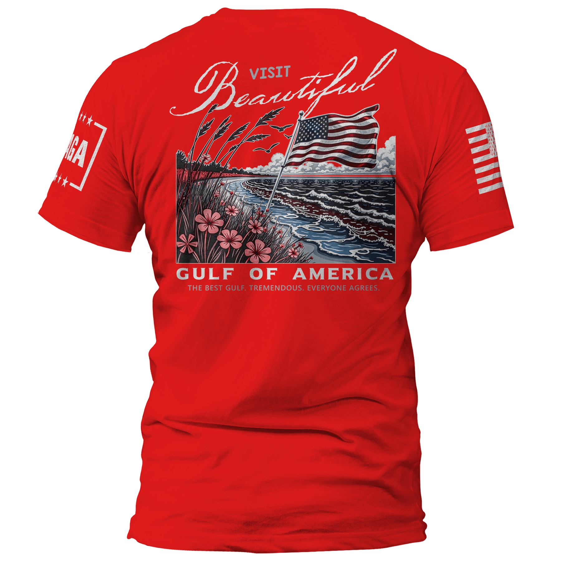 Beautiful Gulf of America maga trump
