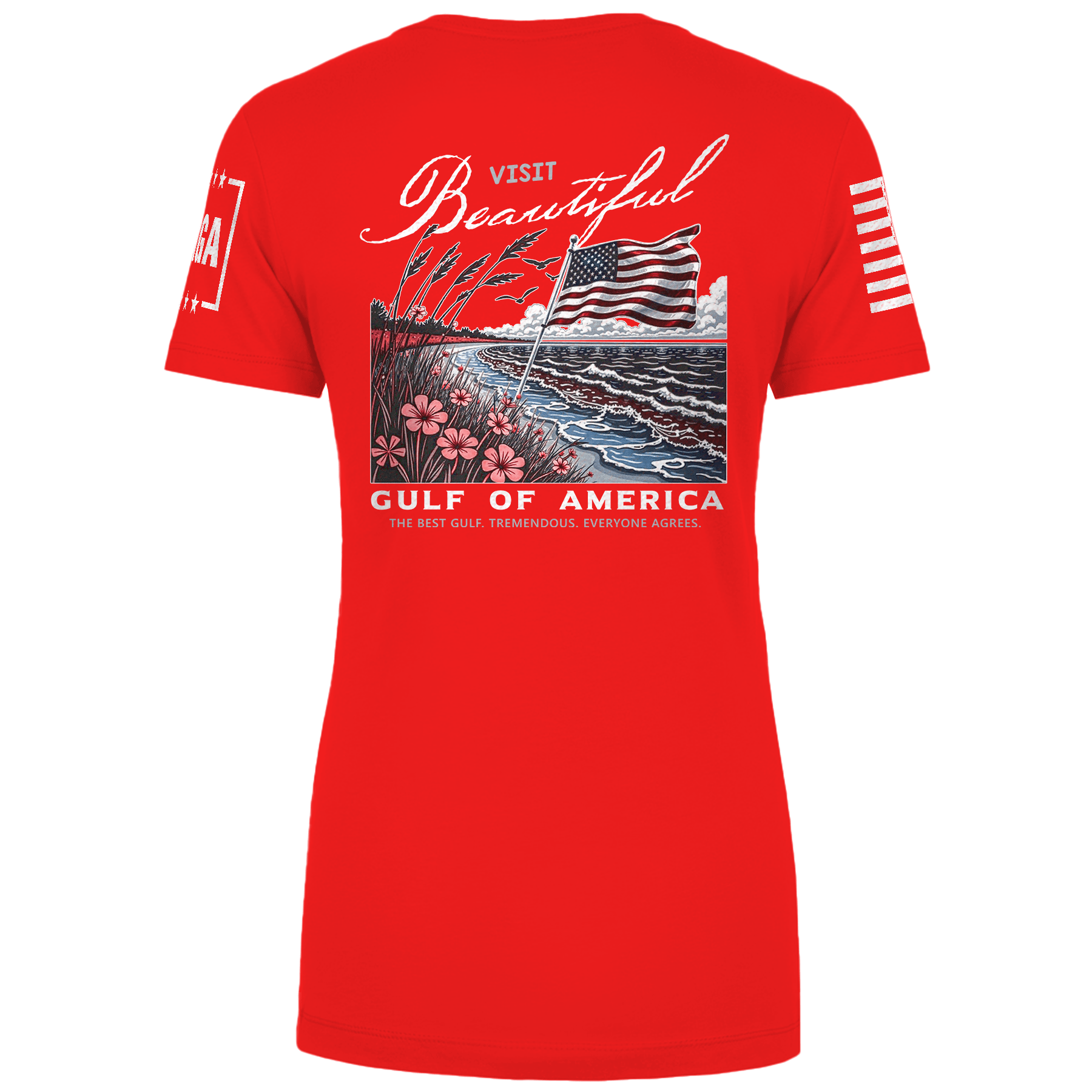 Beautiful Gulf of America Ladies Tee maga trump