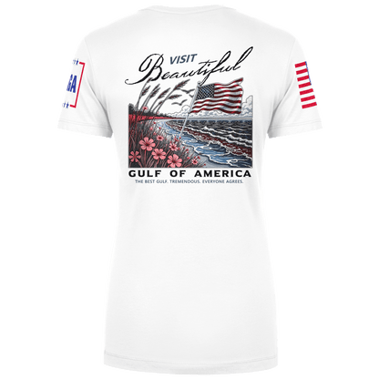 Beautiful Gulf of America Ladies Tee maga trump