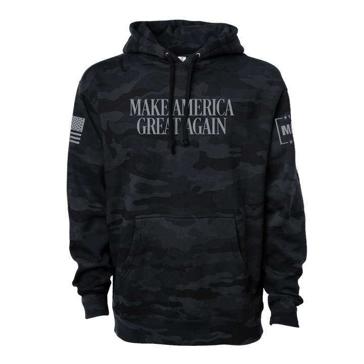 Black Camo / S Make America Great Again Camo Edition Hoodies maga trump