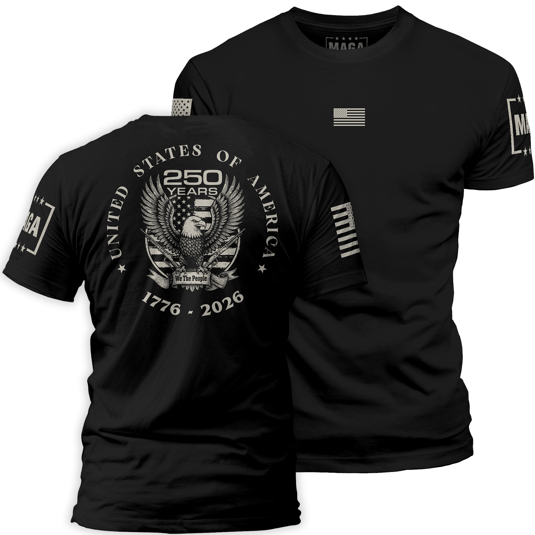 Black / S 250 Years maga trump