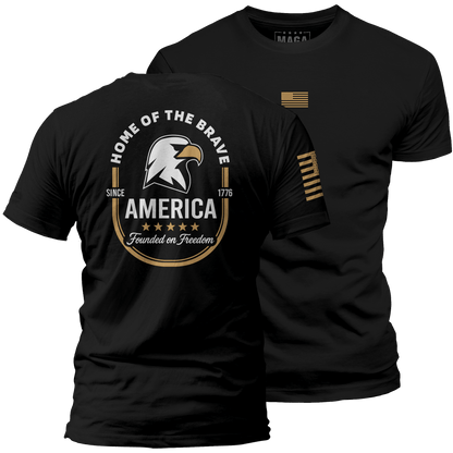 Black / S America Founded on Freedom maga trump