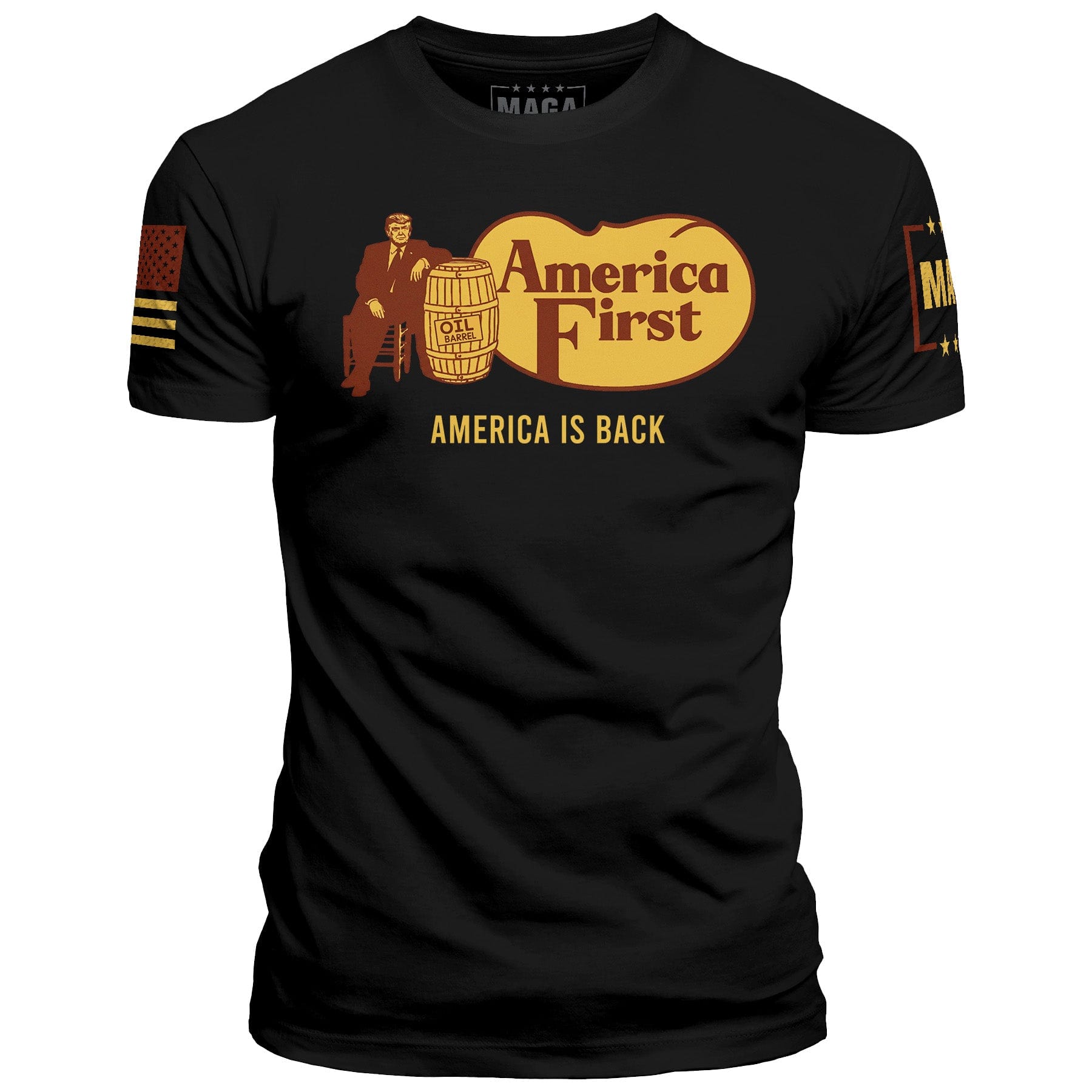 Black / S America is Back maga trump