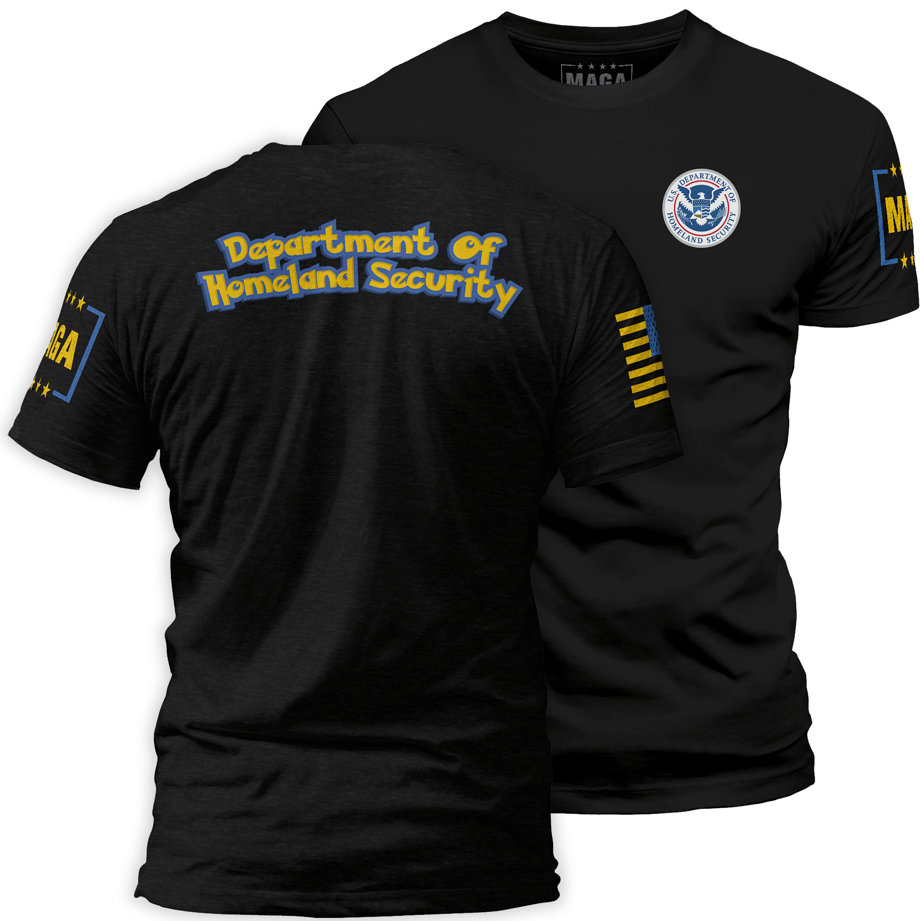 Black / S Department of Homeland Security maga trump