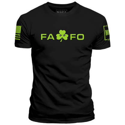 Black / S FAFO - St Paddy maga trump