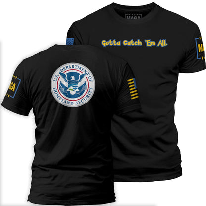 Black / S Gotta Catch 'Em All maga trump
