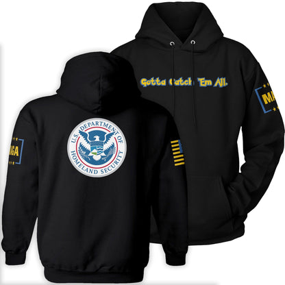 Black / S Gotta Catch 'Em All Hoodie maga trump