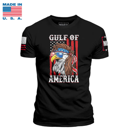 Black / S Gulf of America Eagle Made in the USA maga trump