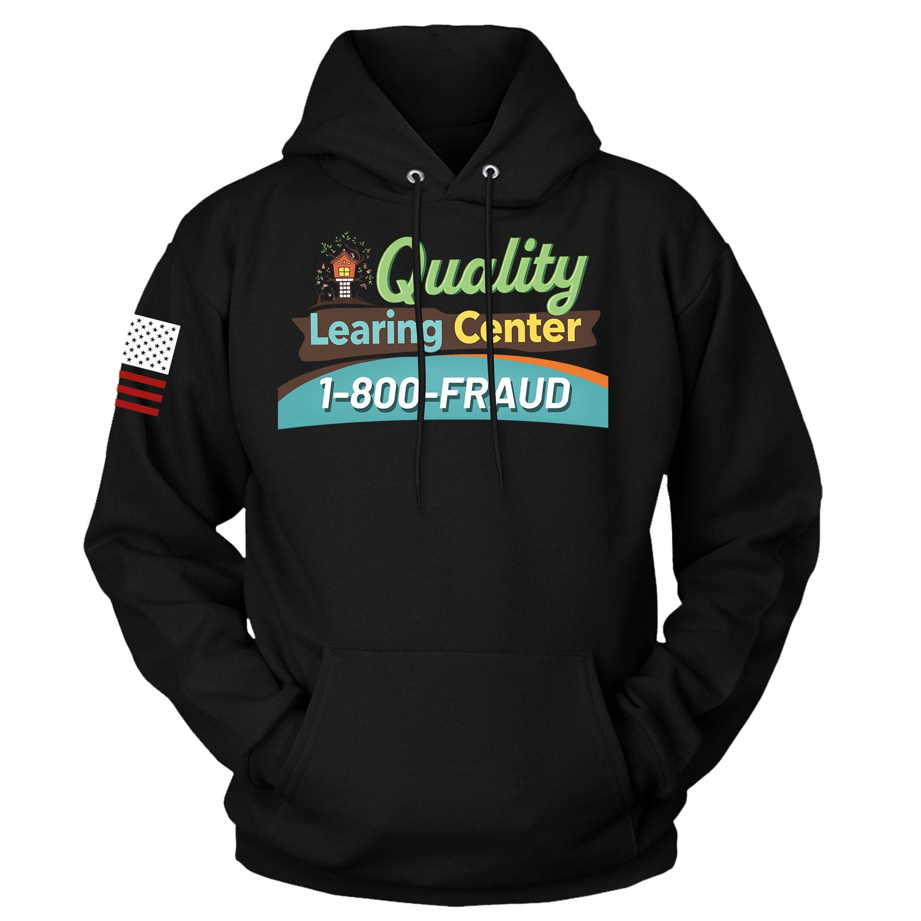 Black / S Learing Center Hoodie maga trump