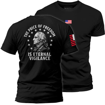 Black / S The Price of Freedom maga trump