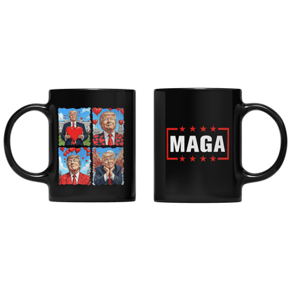 Black Trump 4 You Mug maga trump