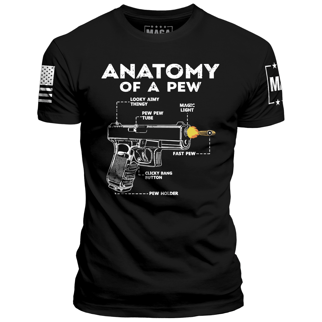 Black / XS Anatomy of Pew maga trump