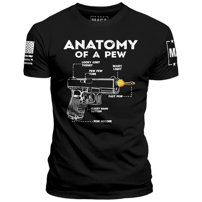 Black / XS Anatomy of Pew maga trump