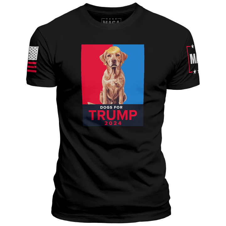 Black / XS Dogs For Trump 2024 maga trump