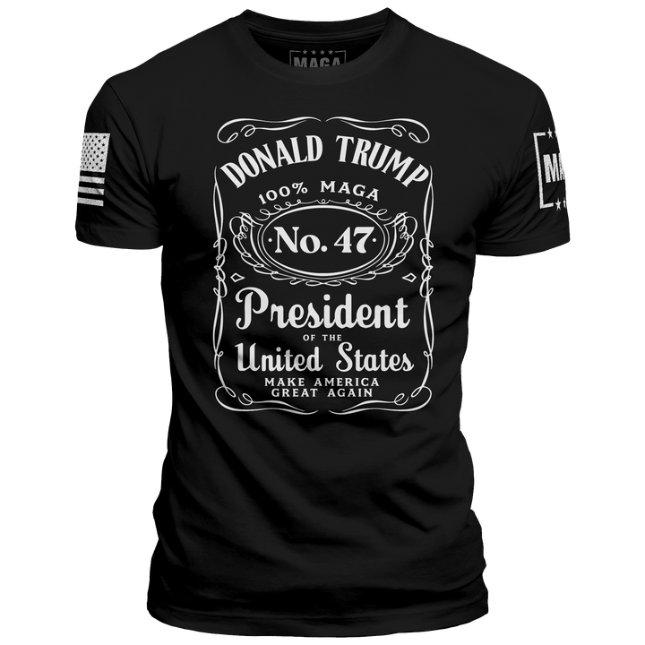 Black / XS Donald Trump Whiskey maga trump