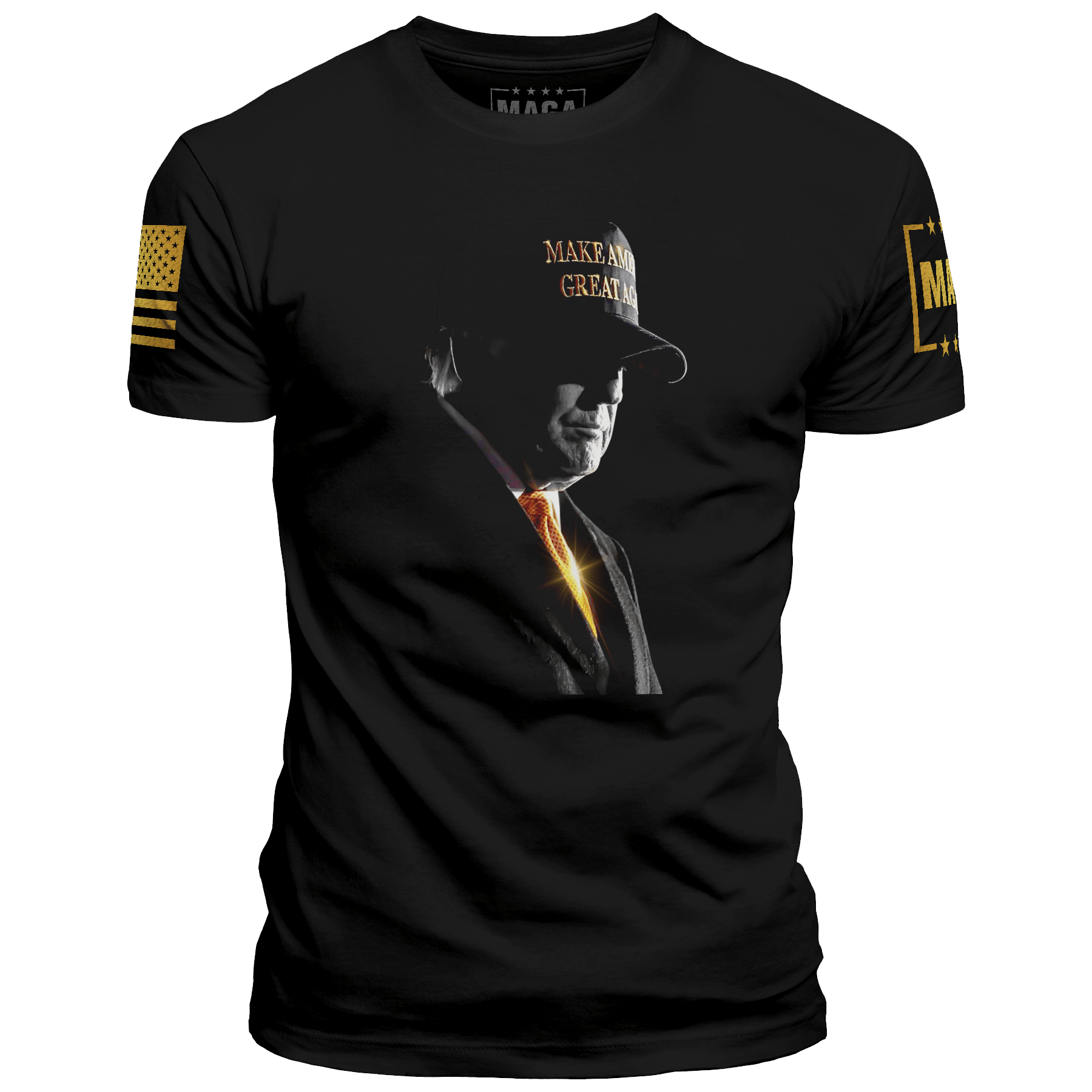 Black / XS Golden MAGA maga trump