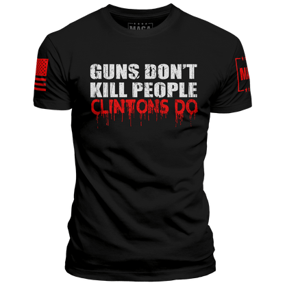 Black / XS Guns Don't Kill People maga trump