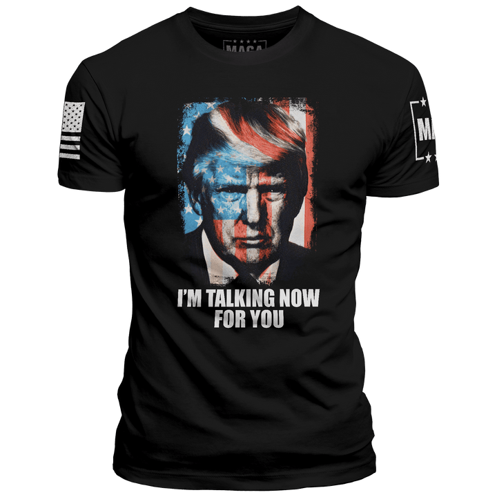 Black / XS I'm Talking Now for You V2 maga trump