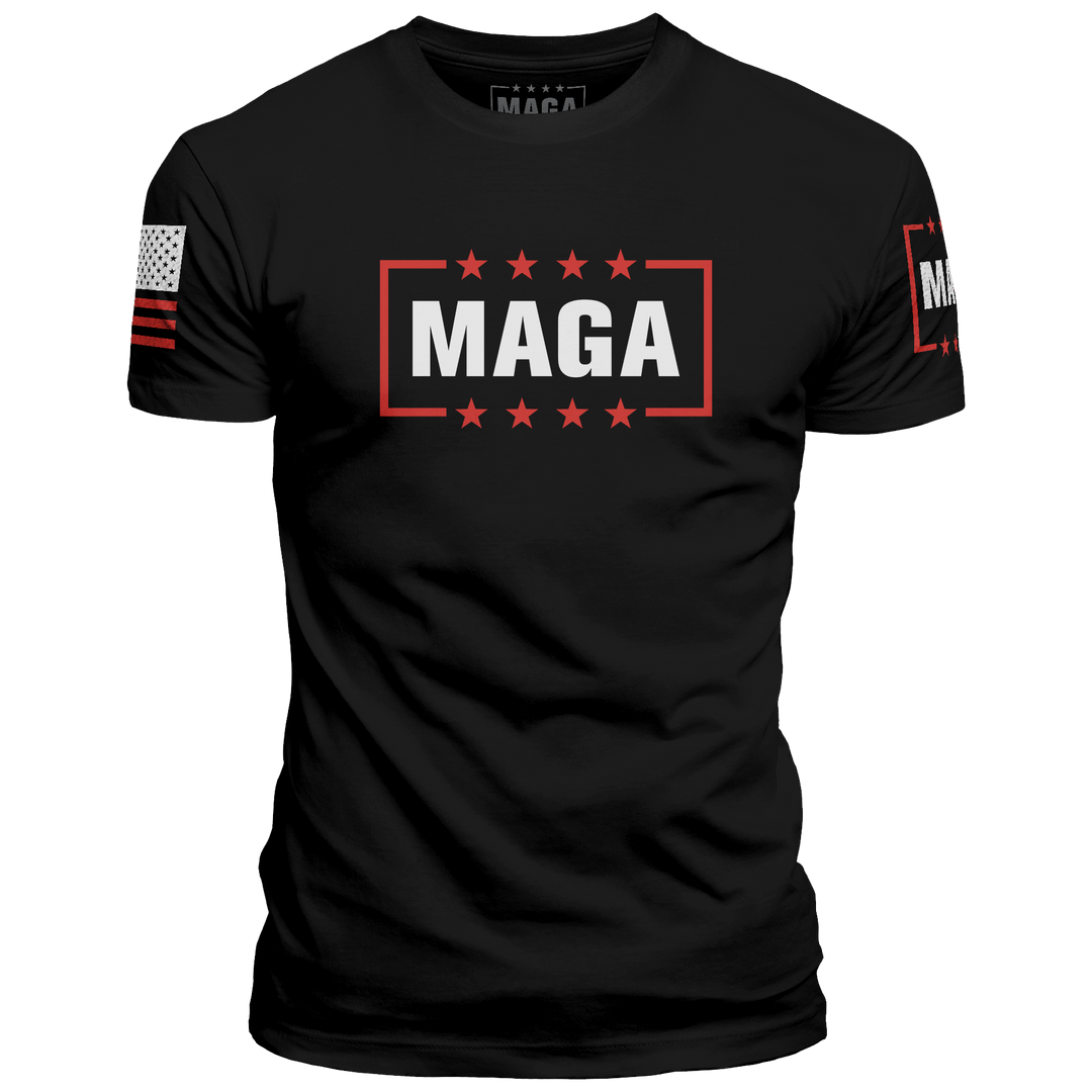 Black / XS MAGA Tee maga trump