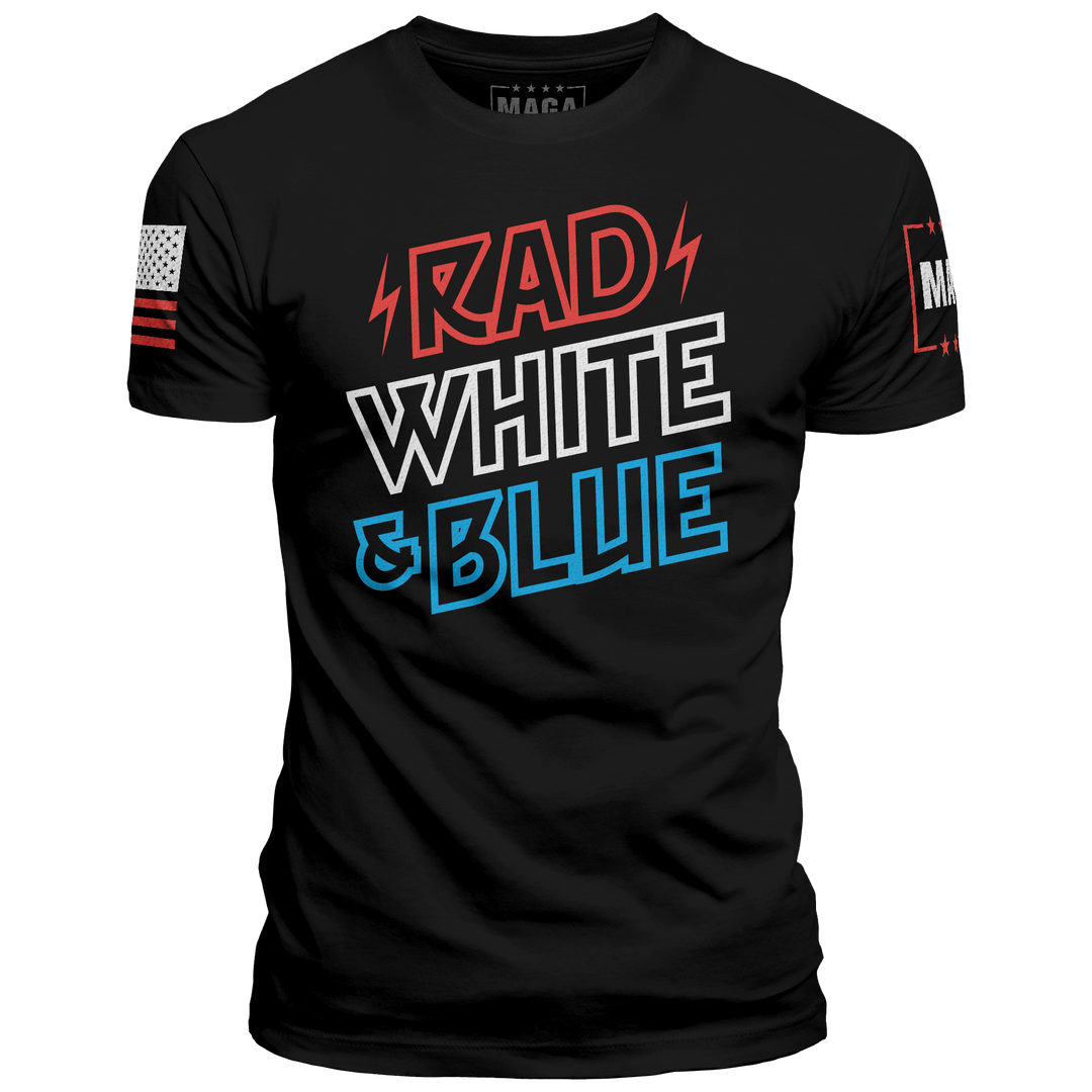 Black / XS Rad White & Blue maga trump