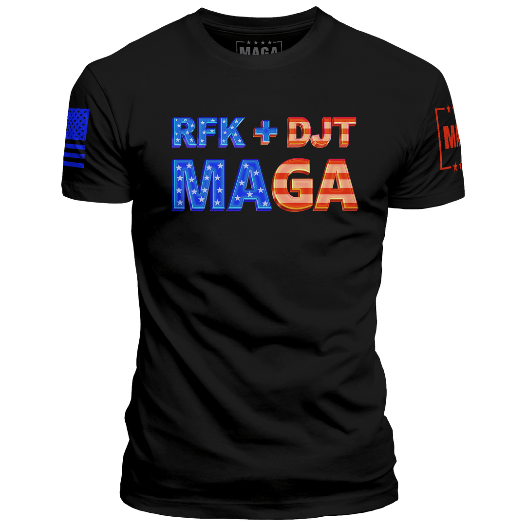 Black / XS RFK DJT maga trump