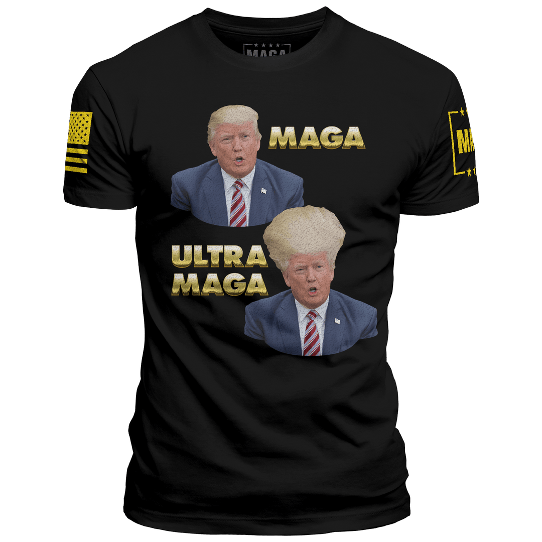 Black / XS Trump MAGA Vs Ultra MAGA maga trump