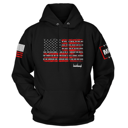 Black / XS Trump Nation Proclamation Hoodie maga trump