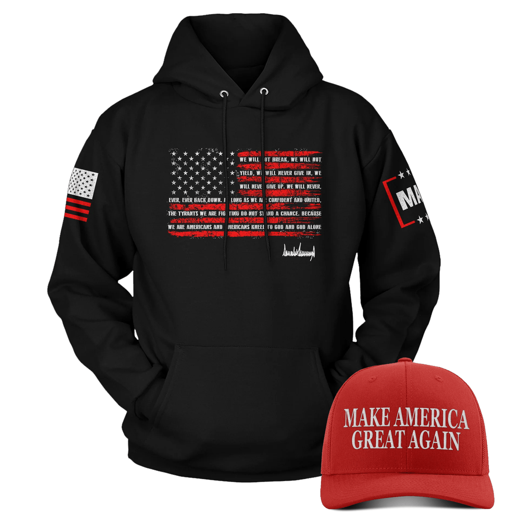 Black / XS Trump Nation Proclamation Patriot Bundle maga trump