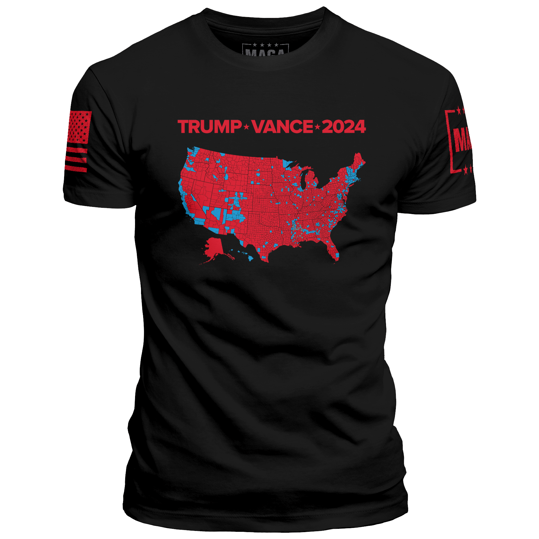 Black / XS Trump Vance 2024 Electoral Map maga trump