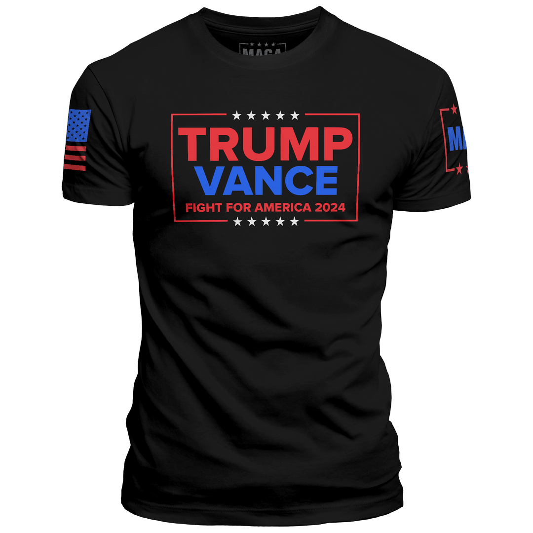 Black / XS Trump Vance - Fight maga trump