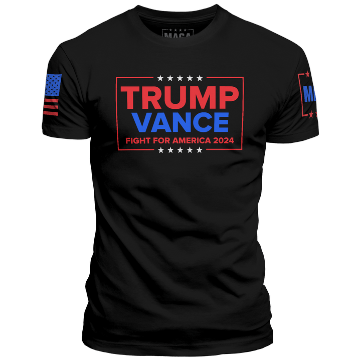 Black / XS Trump Vance - Fight maga trump