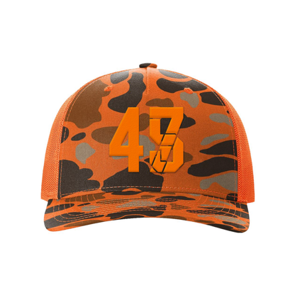 Blaze Duck Camo/Blaze / Orange 4547 Hunting Hats maga trump
