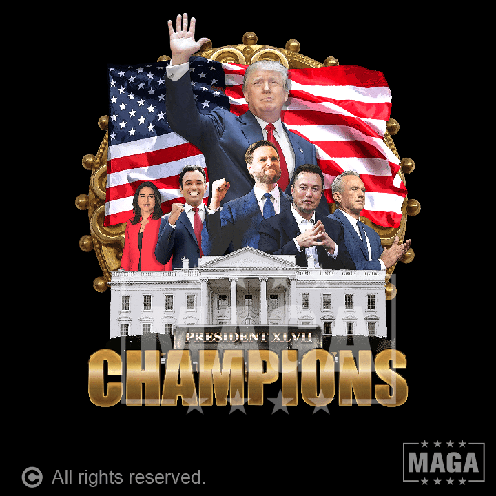 Champions President XLVII maga trump