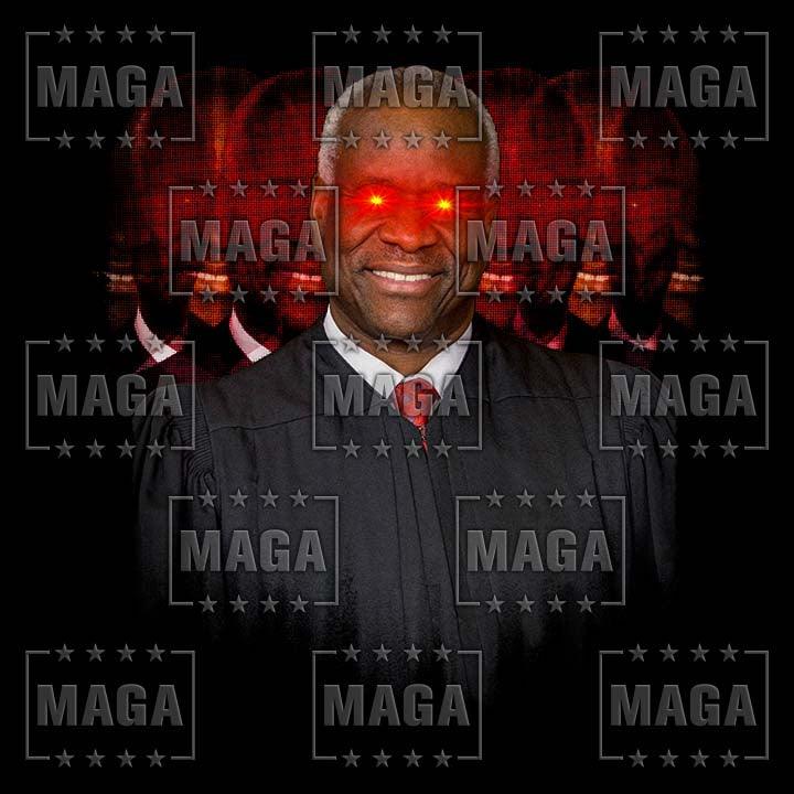 Clarence Thomas Laser Eyes - Ladies – MAGA