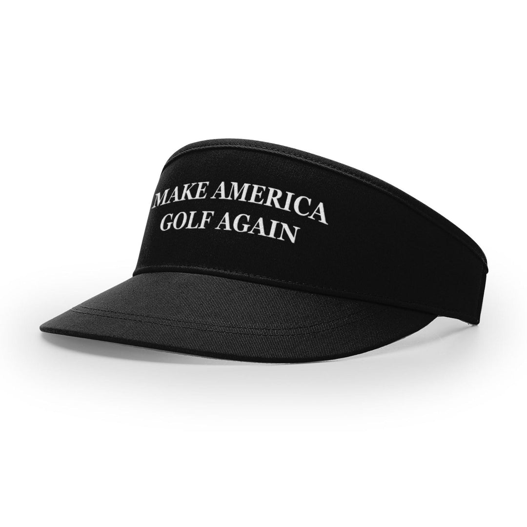 Classic Golf Visor / Black Make America Golf Again Visor maga trump