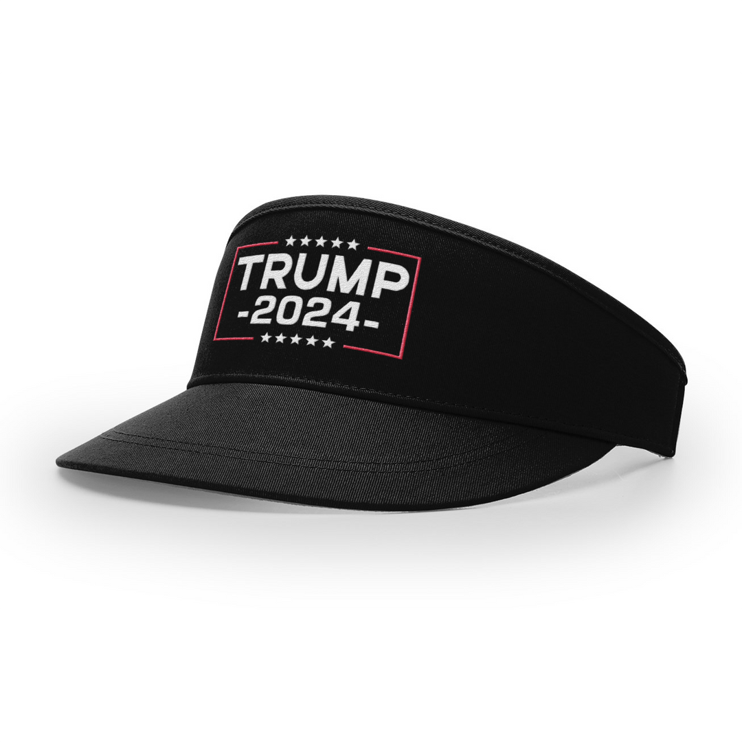 Classic Golf Visor / Black Trump 2024 Visor maga trump