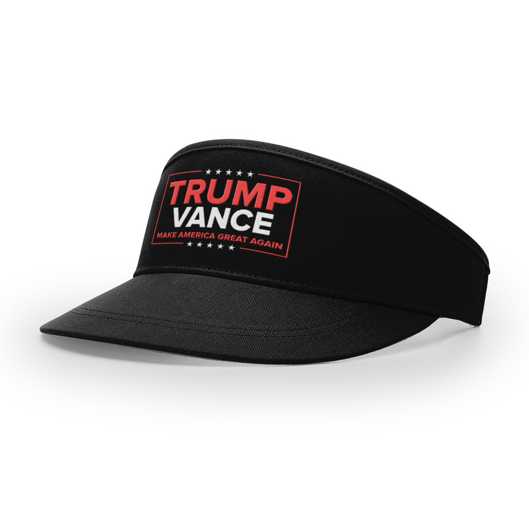 Classic Golf Visor / Black Trump Vance MAGA Visor maga trump